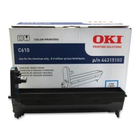 Oki Okidata C610 Cyan Image Drum  Type C15 - 20K - 44315103